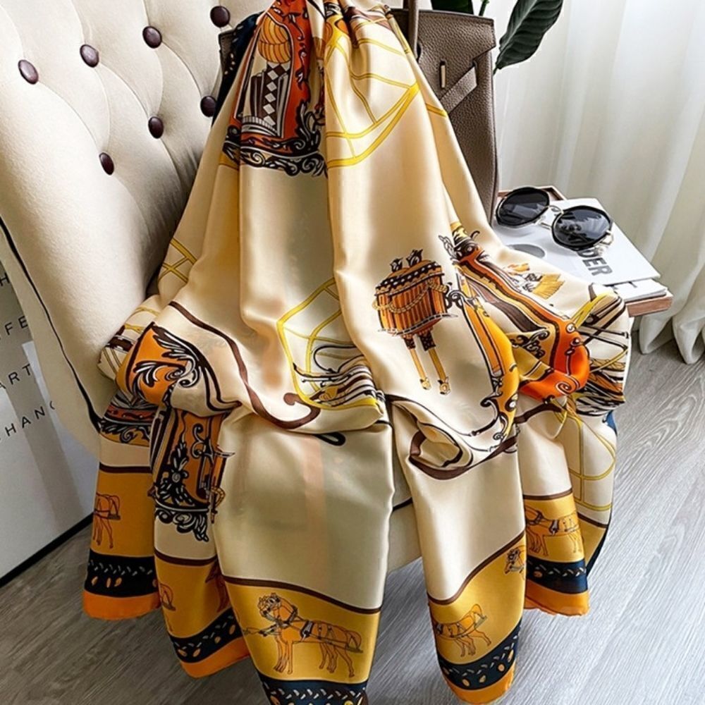Long Silky Scarf